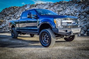 Ford F-250 Front Bumper - DV8 Offroad - FBFF2-03 - Sand texture black - `17-`20 Ford F-250 Front Bumper - DV8 Offroad - FBFF2-03 - Sand texture black - `17-`20